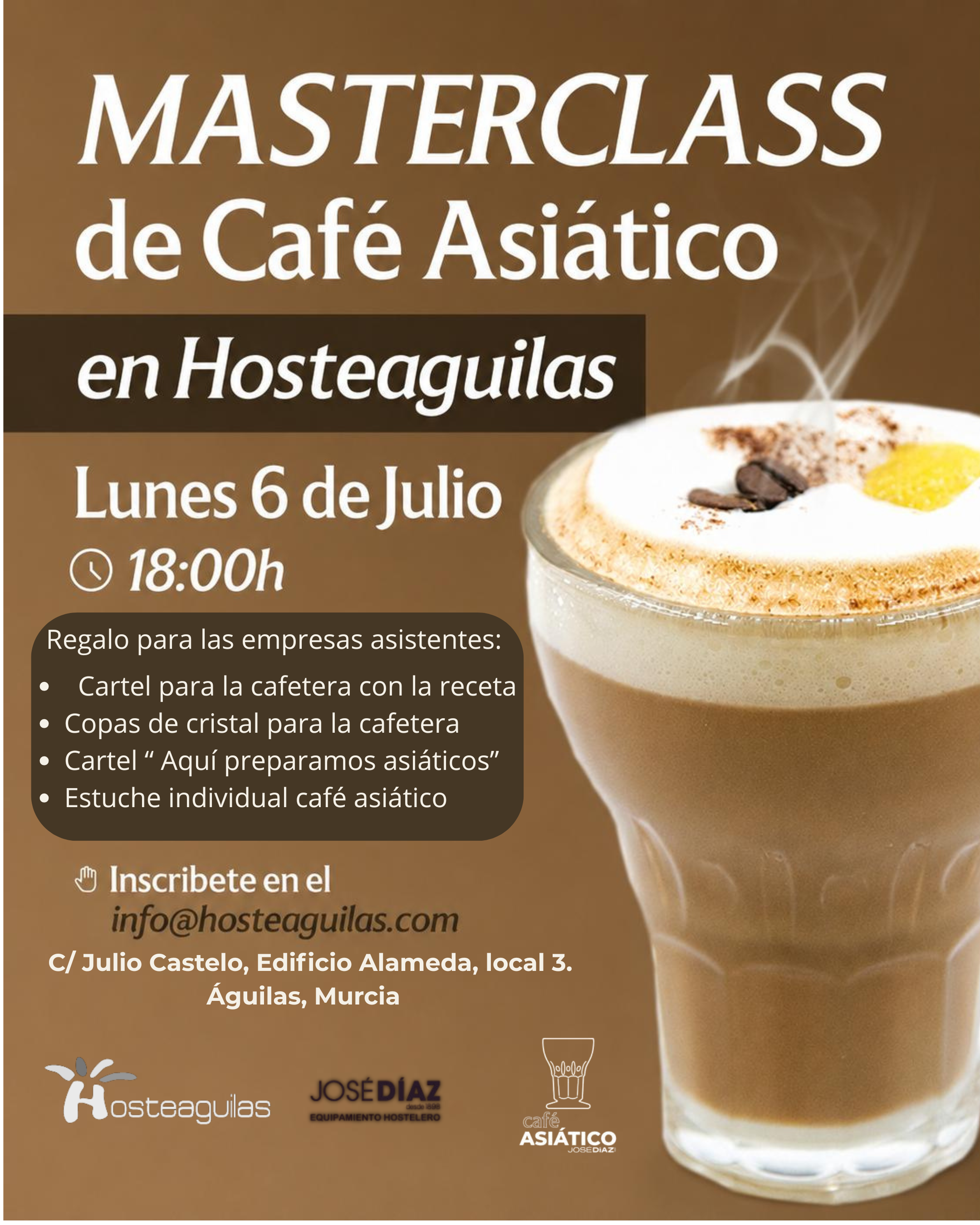 MASTERCLASS DE CAFÉ ASIATICO  