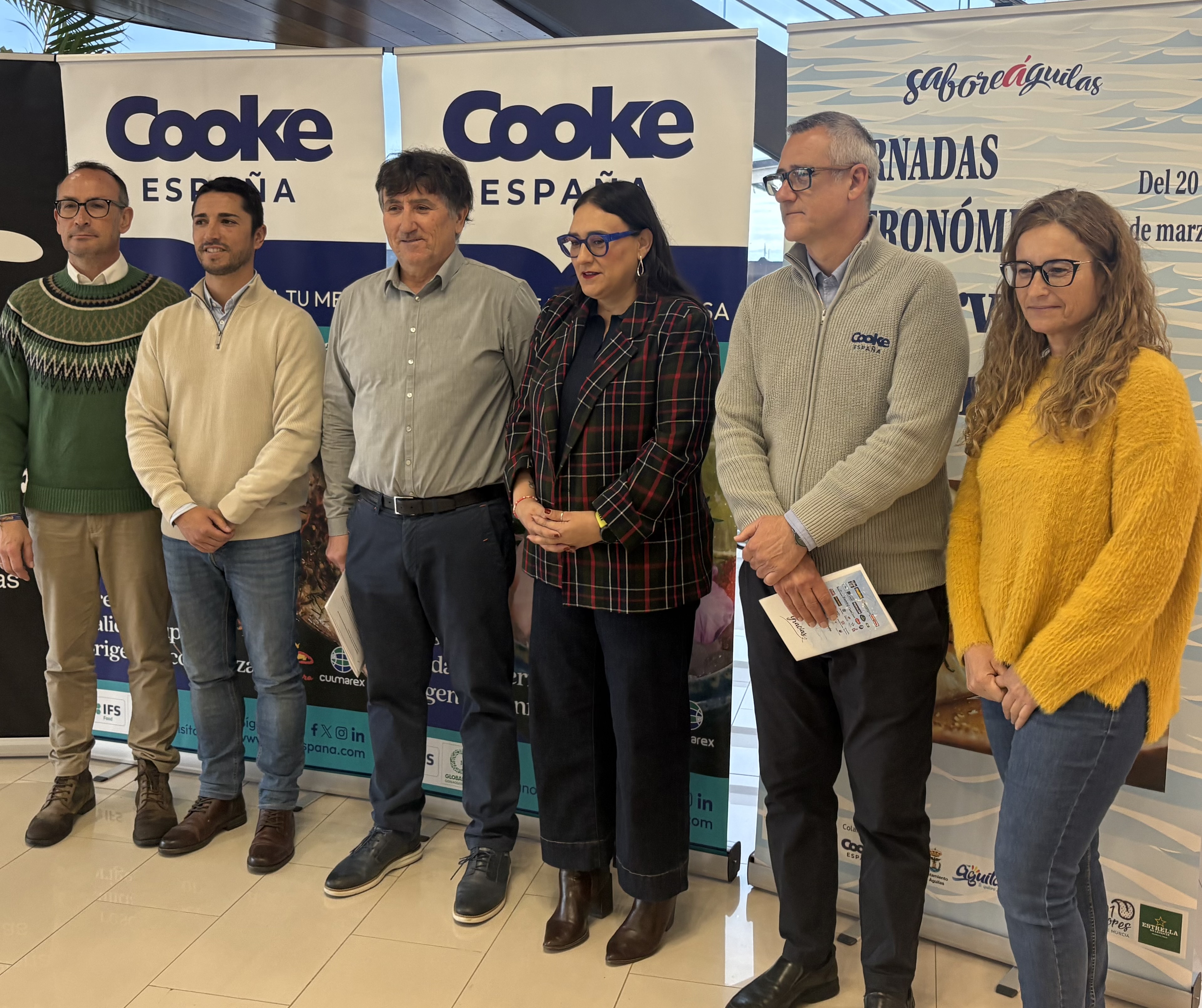 Presentación de las I Jornadas Gastronómicas de la Corvina de Culmarex 
